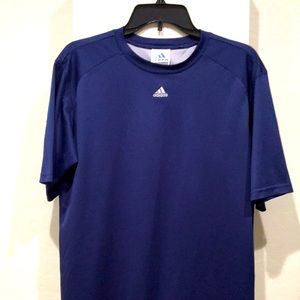 Adidas lightweight polyester mesh t-shirt size S